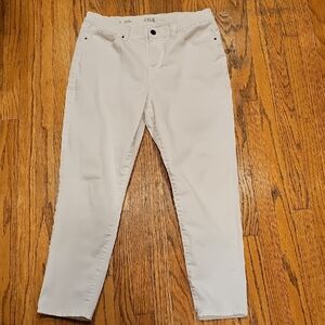 ANA High Rise Skinny Ankle Stretch Jeans 12